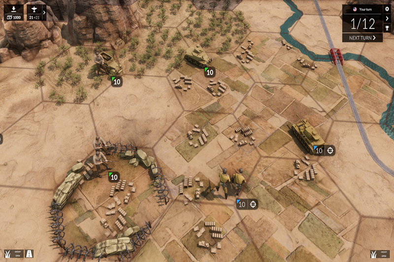 Total Tank Generals 0