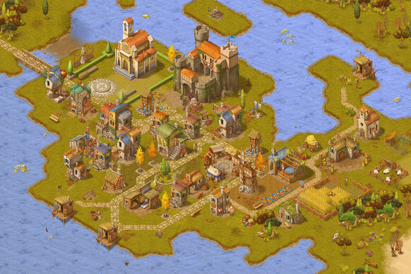 Townsmen - A Kingdom Rebuilt: The Seaside Empire 1